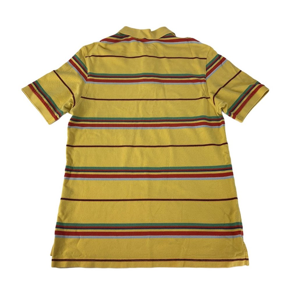 Daniel Cremieux Medium Yellow Polo Shirt Striped S - Picture 2 of 4